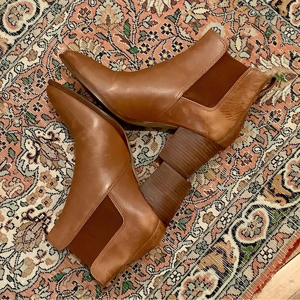 Madewell The Regan Boot Women’s 9 Leather Ankle Boots